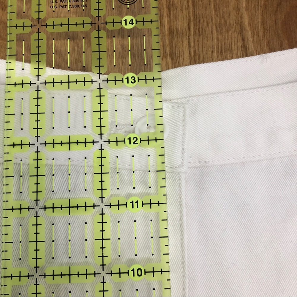 VTG Ralph Lauren White Khaki 12 Cotton - Picture 14 of 16